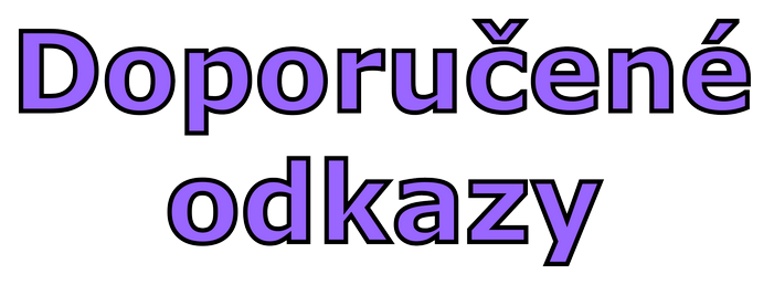 Doporuen odkazy, inspirace pro voln as